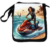 MERCHANDMANIA BANDOLERA REPORTERO MEDIANA BOLSO deporte agua moto acuatica carrera playa bolsa mochila hombro