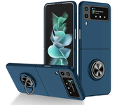 For Galaxy Z Flip 3 4 5 Case Shockproof Armor Magnet Ring Kickstand Bracket Back Cover Case For Samsung Galaxy Flip 1 2 5G Cases