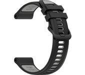 Replacement Watch Band For Garmin Forerunner 965 955 Solar 945 935 745 22mm Two Tone Sports Silicone Strap Bracelet Accessories