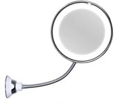 Marca - Espejo para Maquillaje con Luz LED y Aumento 10X