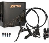 ZTTO MTB Hydraulic Disc Brake 2 Piston Lightweight XC Trail Calipers Original Metal Pads Oil Pressure Rotor M6100 M8100 G55