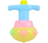 1 Pcs Luminous Lotus Top Rotating Emission with Light Flash Children Toy Multicolour Luminous Gyroscope