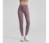 Pantalones de Yoga para Mujer Mallas Deportivas de Realce sin costura, Mallas de Fitness, Mallas de entrenamiento para Gimnasio con Cordón
