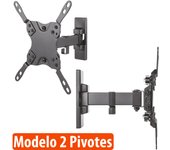 Soporte de TV para Pared Inclinable y Giratorio LCD LED Plasma Oled para Televisión de 13 hasta 42 Pulgadas 20kg.