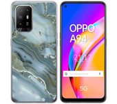 Tumundosmartphone Funda Gel Tpu para Oppo A94 5G diseño Mármol 09 Dibujos