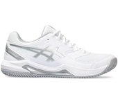 Zapatillas Asics Gel Dedicate 8 Padel Blanco Gris Mujer