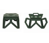Portable folding outdoor stool - high load chair for camping fishing beach