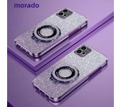 Luxury Plating Magnetic Holder Phone Case for Motorola Moto G13 G23 G53 G73 G72 E13 E22 E32 E20 E6s E7 Plus Power Silicone Cover