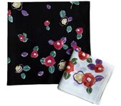 Colorful Handkerchief for Woman 45x45cm Girls Wedding Party Pocket Handkerchief