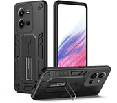 Shockproof Armor Soft Edges Case for VIVO V25E V25 Y16 Y35 Y33S Y22 Y22S Y21 Y21S Y33T T1X V29E 4G 5G Car Holder Phone Cover