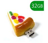 Memoria USB Pen Drive USB x32 GB Silicona Pizza