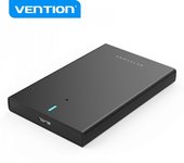 Vention caja externa para disco duro de 2.5” usb 3.0 a micro usb sin tornillos - color negro