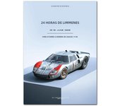 Le Mans GT40 Racing Car Canvas Art Poster | 80s Retro Wall Decor for Living Room - 24 Hour Race Print