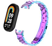 Strap for Mi Band 8 Bracelet Metal Wristbands for Xiaomi Mi Smart Band 8 Watch Stainless Steel Miband 8 Replacement Accessories