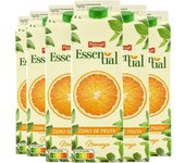 Zumo de naranja a partir de concentrado Essential 1 litro x8 Total 8 Litros