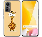 Funda Silicona para Xiaomi 12 Lite 5G diseño Jirafa Dibujos