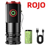 Powerful Mini LED Flashlight High Quality Aluminium Alloy Torch Type-C Rechargeable 18350 Battery With Tail Magnet Flashlight