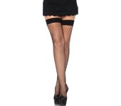 LEG AVENUE - MEDIAS EN RED NEGRAS TALLA ÚNICA