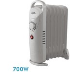 Radiador Aceite Confort 700w 7element Termostato Reg Protec.sobrecalent. Luz Indicadora Asa 37x27,5x14 Cm