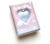 Ins Pink Black Lace Plaid Photo Album Kpop Korea Idol Star Chasing Binder Photocard Holder 3 Inch Home Collecting Book Album