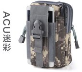 Bolsa de pierna táctica, estilo militar, con camuflaje, para montar en motocicleta, portátil, multifunción, para leggings, bolsa deportiva para colgar en la cintura