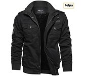 New Business Casual Jackets Man Winter Fleece Tactical Jacket Embroidery Windproof Multiple Pockets Outdoor Workwear Coat