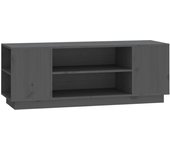 vidaXL Mueble de TV madera maciza de pino 110x35x40,5 cm, Mueble de Salon, Mueble TV, Mueble TV salon, Mesa de TV, Mueble tele