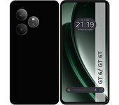 Tumundosmartphone Funda Silicona Gel TPU Negra para Realme GT 6 / GT 6T 5G