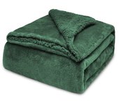 YUNIK HOME- Manta Borreguito Sherpa Reversible 130x160 cm, Manta Sofa Invierno Polar Mantas para Cama Calentita Manta de Sofá Suave y Caliente con Borreguito Multiusos, Extra Suave