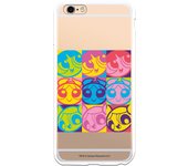 Funda original compatible con iPhone 6 Plus o 6S Plus con un diseño de P Girls Cuadro Color