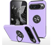 Magnetic Ring Holder Phone Case for Google Pixel 9 8 7 Pro 8A 7A 6A WIth Kickstand Plastic Hard Shell Shockproof Cover
