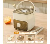 Pressed Ice Cube Mold Ice Tray with Lid for Home Refrigerator Homemade Ice Cube Storage Box