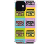 Funda compatible con iPhone 13 Mini - Radiocasettes Colores