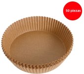 200/100PCS Disposable Air Fryer Paper Non-Stick Airfryer Baking Papers Round Air-Fryer Paper Liners Paper Kitchen Accessories