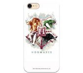 Funda original compatible con iPhone 7 o IPhone 8 o SE 2020 con un diseño de Harry Potter Hogwarts Acuarella
