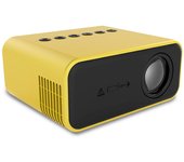 PORCHEDDU Proyector Bluetooth Full HD nativo, compatible con 24 luces ANSI, corrección trapezoidal y zoom, adecuado para cine en casa PPT