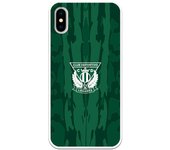 Funda original compatible con iPhone X - XS - Leganes sentimiento Pepinero verde
