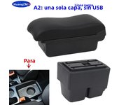 For Ford Fiesta Armrest box For Ford Fiesta MK7 2009-2017 Car Armrest Storage box Dedicated Retrofit Interior Car Accessories