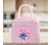 Stitch Insulated Lunch Bag, Durable Portable Lunch Box Storage Bag, Thermal Cooler Handbag For Work Office Beach Picnic