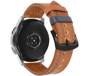 Leather band for Samsung Galaxy watch 6 strap 6classic/5/pro/4/Active 2 20mm 22mm bracelet Huawei Watch GT 2/2e/3/pro watchbands