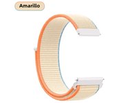20mm 22mm Nylon Strap For Samsung Galaxy Watch 6 5 4 Active Adjustable Band Amazfit Bip 5 S GTS Watchband Huawei GT 2 3 Bracelet