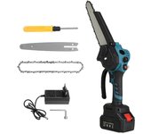 Motosierra eléctrica sin escobillas para carpintería, herramientas de corte de jardín para batería Makita de 18V, 8 pulgadas