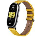 Original Strap for Xiaomi Mi Band 8 Bracelet Fashion Leather Replacement Wristband Miband 8 NFC nylon pulseira Mi Band 8 9 band
