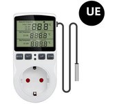 EU/US/FR Thermostat Timer Socket Digital Temperature Controller Socket Outlet With Timer Switch Sensor Probe Heating Cooling