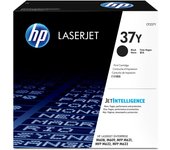 HP - Cartucho de tóner original LaserJet 37Y de capacidad superior negro CF237Y