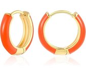 MESOVOR Pendientes de Aro de oro Pequeños para Mujeres, Aretes Huggie Livianos Plateados de oro de 18k | Regalos de Aretes Hipoalergénicos para Niñas amarillo caliente