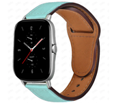 20mm/22mm Leather band For Amazfit GTS/4/2/2e/GTS2 Mini/GTR 3/Pro/47mm/GTR2/2e/stratos 2 Sport Watch Bracelet Amazfit bip strap