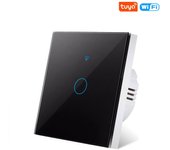 Tuya WiFi Touch Switch Light Wall Smart Switch Universal For EU Smart Home Life Alexa Google Home 433RF Remote 1/2/3Gang