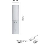 Lámpara De Emergencia Plegable Para Camping Exterior Recargable De Alta CapacidadLinterna Portátil Para Colgar En La Tienda De Campaña