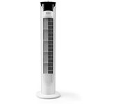 Black & Decker Ventilador de torre modelo BXEFT47E, abanico aire para refrigeración, frescor, enfriador 3 velocidades y temporizador, silencioso, bajo consumo.